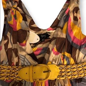 NEW WITH TAGS SKY PRINTED DRESS SIZE SMALL. Great for summer, pristine condition